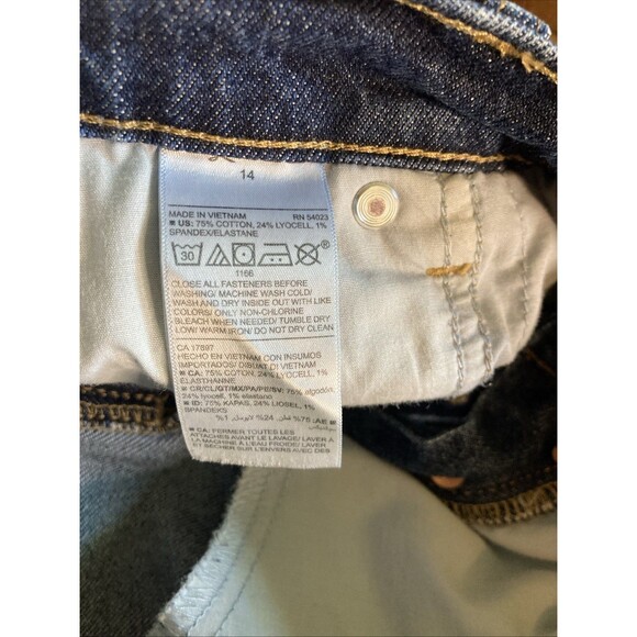 Old Navy Women's High Rise Jeans - Dark Blue - Picture 8 of 11